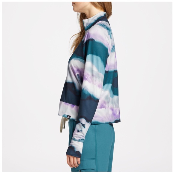 NWT Alpine Design Field Knit Quarter Zip Long Sleeve Top - Picture 2 of 11